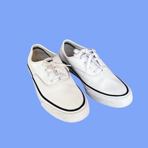 White Leather Keds